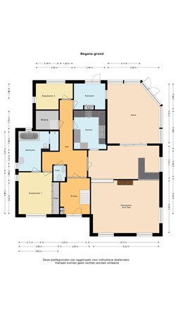 Floorplan - Noordweg 53, 2291 EB Wateringen